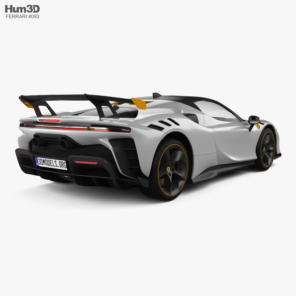 フェラーリ SF90 XX ストラダーレ F173 2025 3Dモデル - ダウンロード