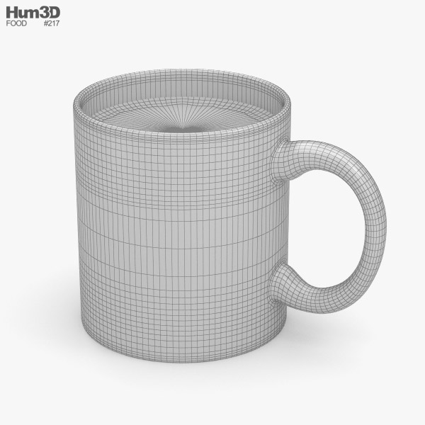 Coffee Mug 3D model - Download Bottles, Cans on 3DModels.org