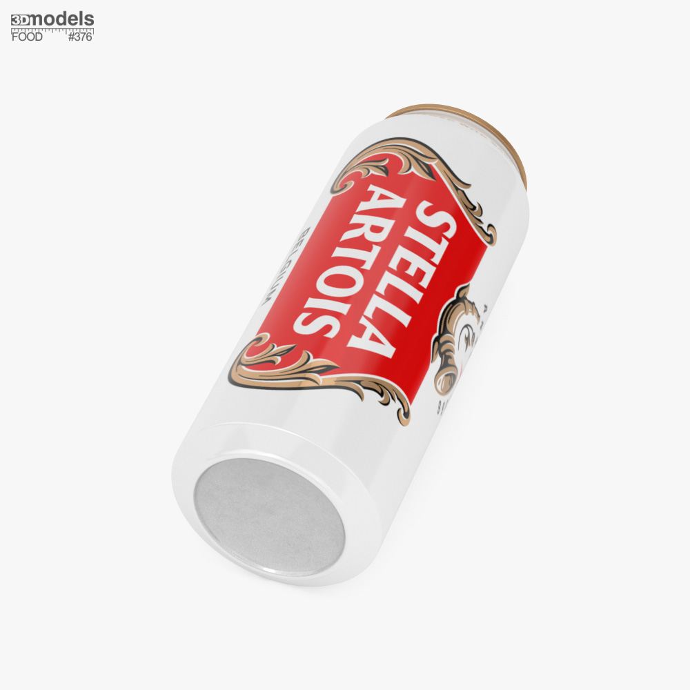Model 3D Doză de Bere Lager Stella Artois 500ml - Descarcă Sticle ...