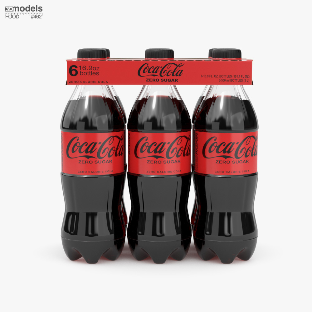 Pendente Albero Di Natale Coca-Cola 6 Bottiglie 7 Cm - Kurt Adler CC2175