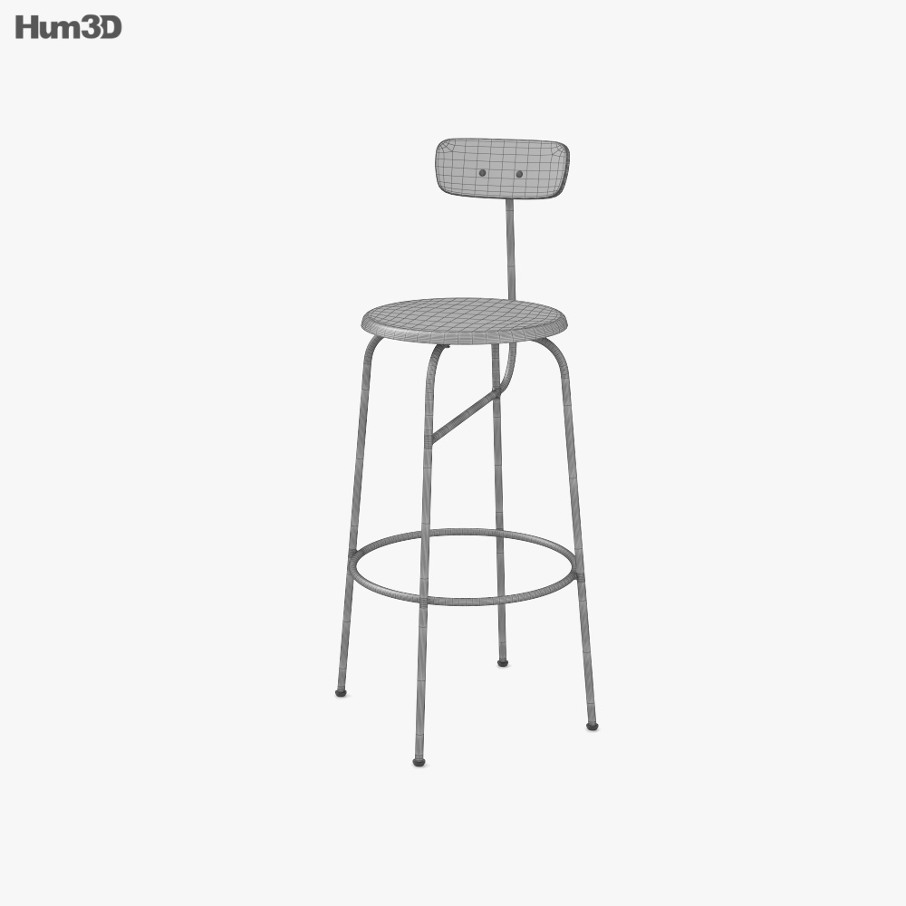 Audo Afteroom Bar chair 3D model - Download Chair on 3DModels.org