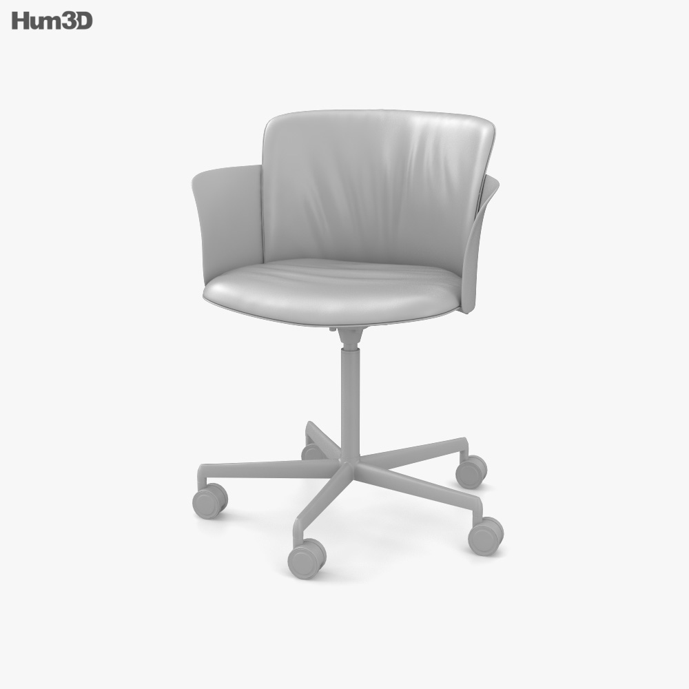 Desalto Paper Chair 3D model - Download Armchair on 3DModels.org