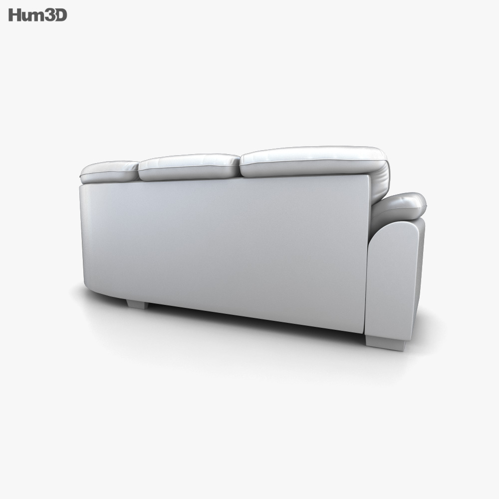 Sofá de Canto IKEA Tidafors em Cinza Escuro Modelo 3D - Baixar