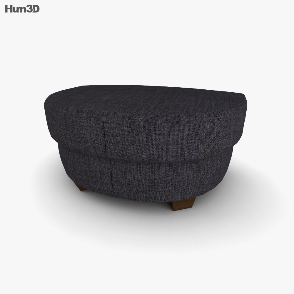 IKEA TIDAFORS（ティダフォルス）オットマン IKEA Tidafors Ottoman 3D model - Download Ottoman on 3DModels.org