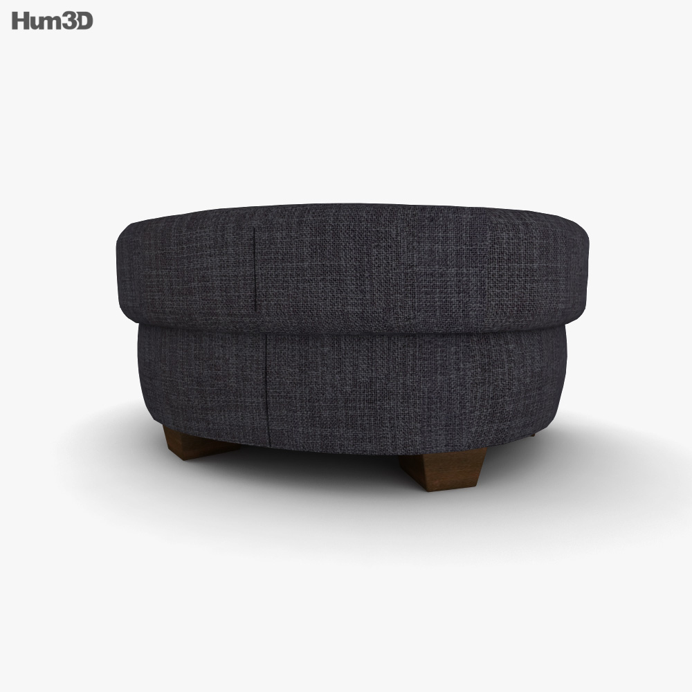IKEA Tidafors Ottoman 3D model - Download Ottoman on 3DModels.org
