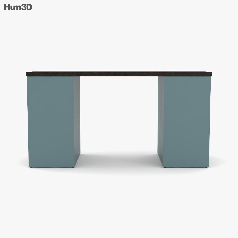 IKEA Lagkapten Desk table 3D model - Download Table on 3DModels.org