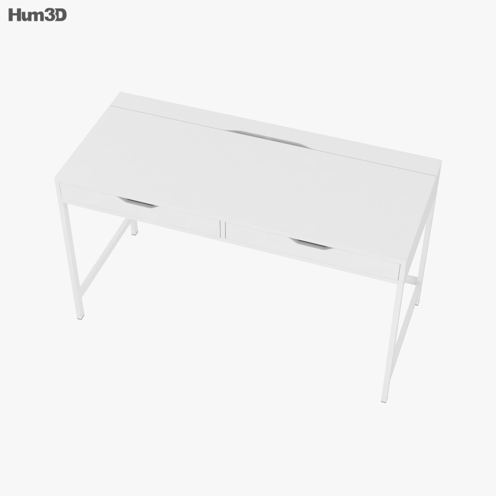 ALEX アレクス デスク, ホワイト, 132x58 cm - IKEA 【直接引き渡し