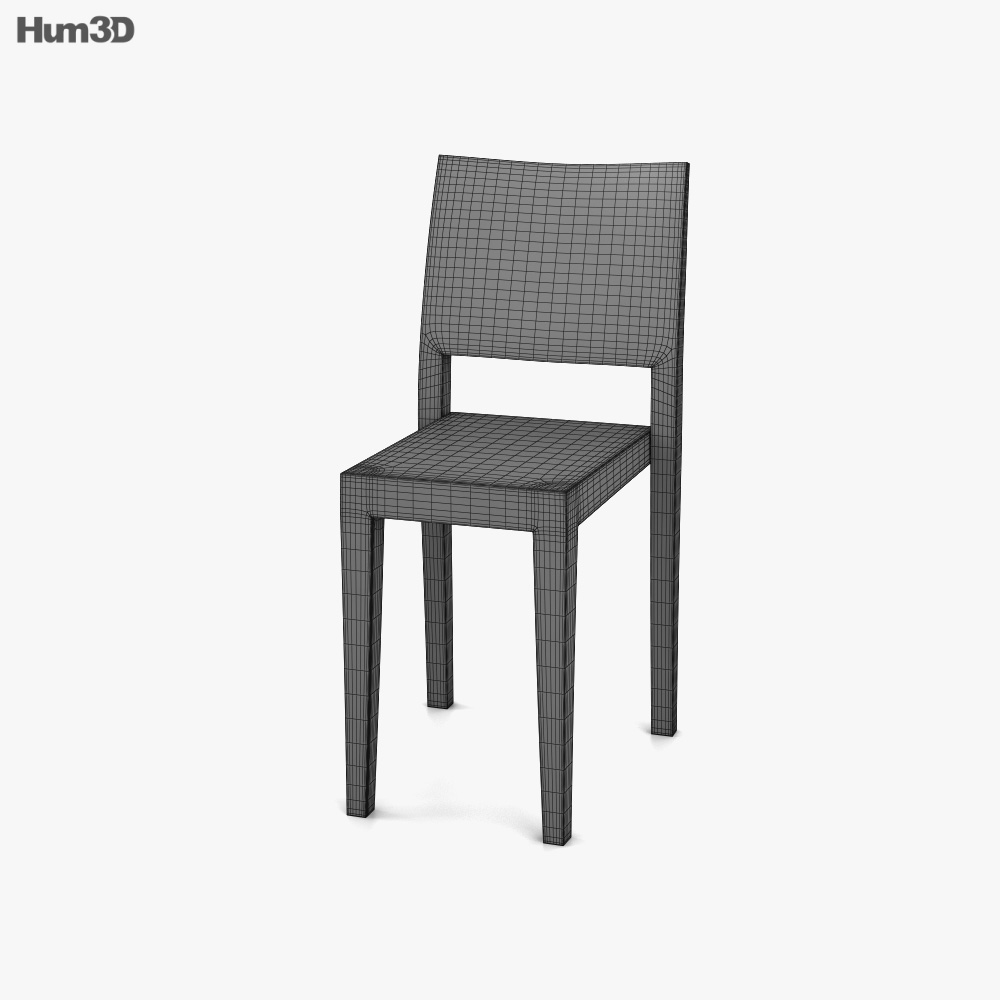 カルテル ラ マリー 透明ポリカーボネート チェア 3Dモデル