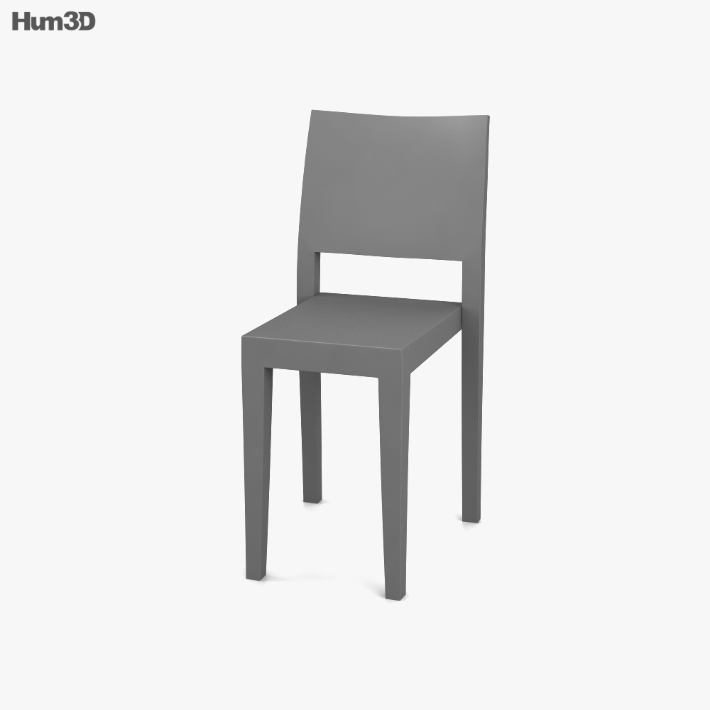 カルテル ラ マリー 透明ポリカーボネート チェア 3Dモデル