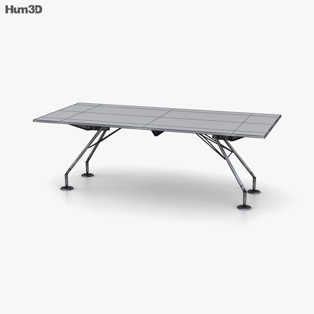 テクノノモステーブル 3Dモデル - ダウンロード テーブル オン