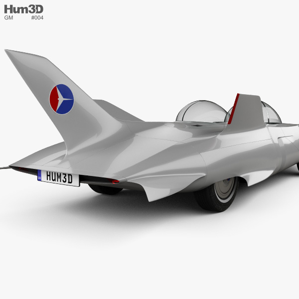 GM ファイヤーバードIII 1958 3Dモデル - ダウンロード Sports car