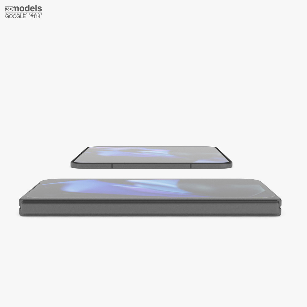 Google Pixel 9 Pro Fold オブシディアン 3Dモデル - ダウンロード