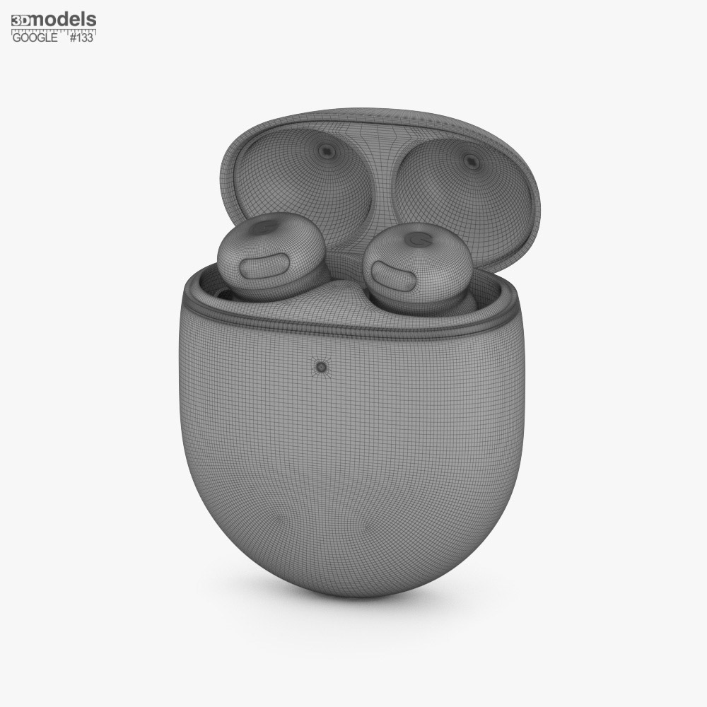Google Pixel Buds Pro 2 Hazel 3D model - Download Audio Devices on