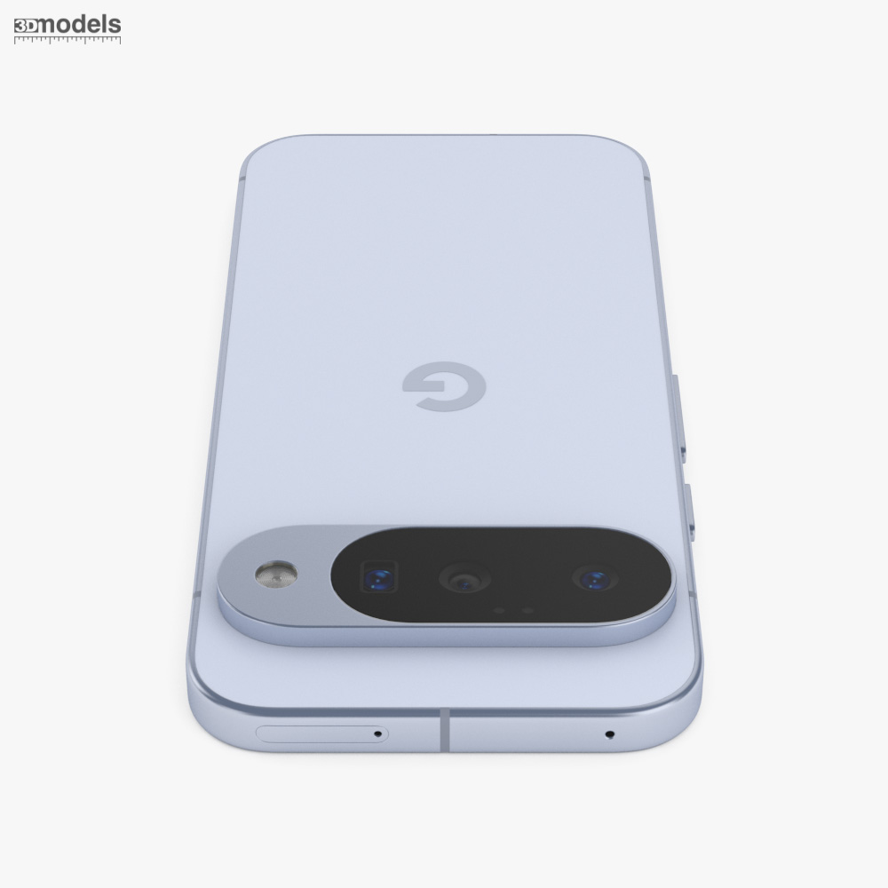 Google Pixel 10 フロスト 3Dモデル - ダウンロード 携帯電話 オン