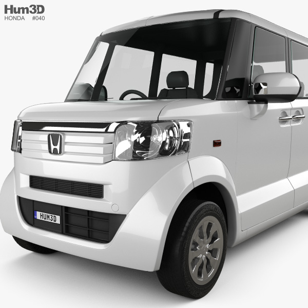 Honda N Box plus JF1 2014 3D modeli - İndir Hatchback üzerinde
