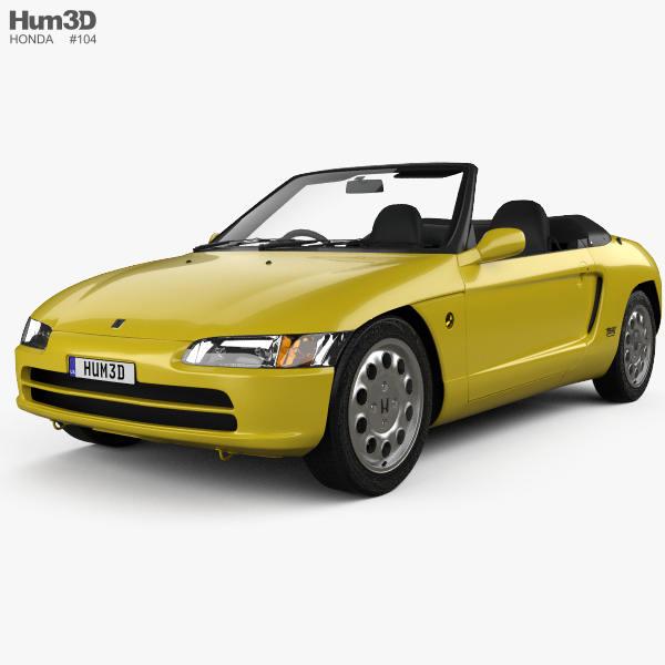 ホンダ ビート PP1 1995 3Dモデル - ダウンロード 1990-1999 オン