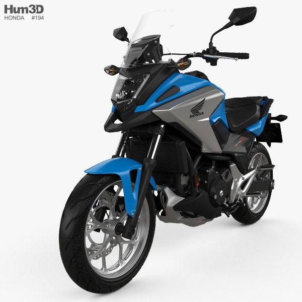 ホンダ NC750X 2016 3Dモデル - ダウンロード モーターサイクル オン