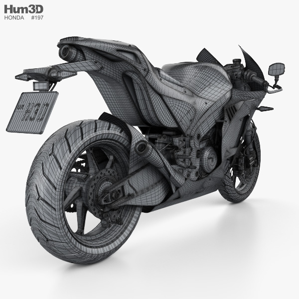 Honda RC213V-S Prototype 2015 3D model - Download Motorcycle on