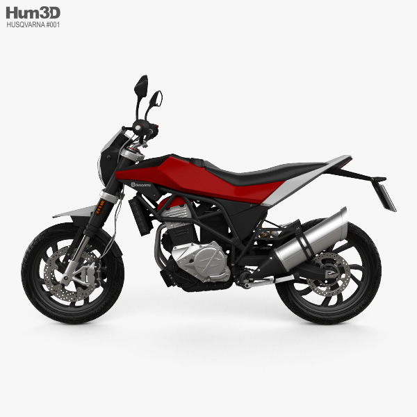 Husqvarna Nuda 900 2012 3D model - Download Motorcycle on 3DModels.org