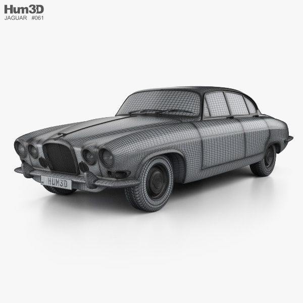 ジャガー マーク X 1961 3Dモデル - ダウンロード Sedan オン 3DModels.org