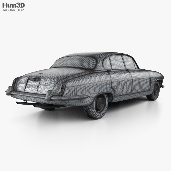 ジャガー マーク X 1961 3Dモデル - ダウンロード Sedan オン 3DModels.org