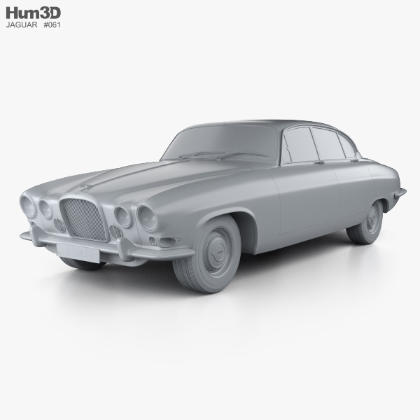 ジャガー マーク X 1961 3Dモデル - ダウンロード Sedan オン 3DModels.org