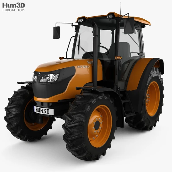 Kubota M7060 2018 3D model