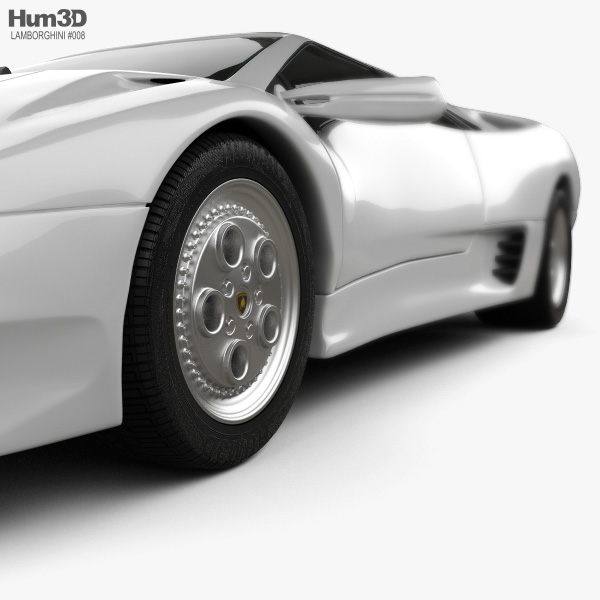 Lamborghini Diablo VT 1993 3D model - Download Sports car on 3DModels.org