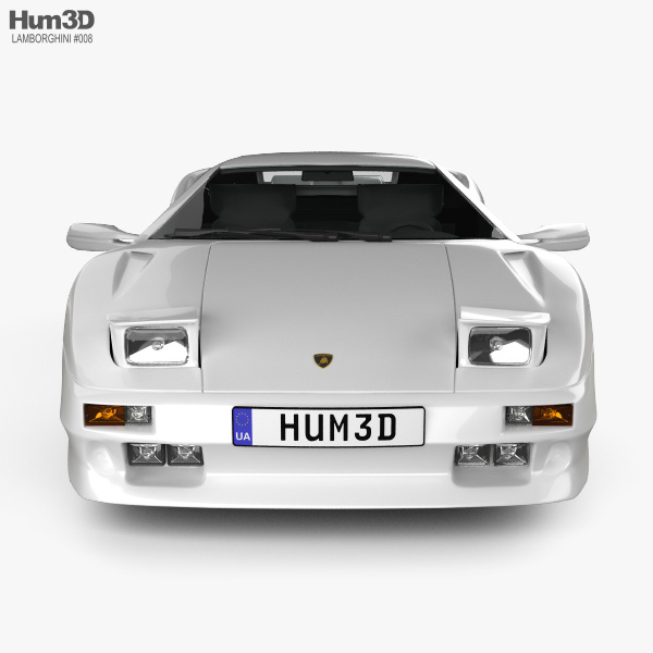 Lamborghini Diablo VT 1993 3D model - Download Sports car on 3DModels.org
