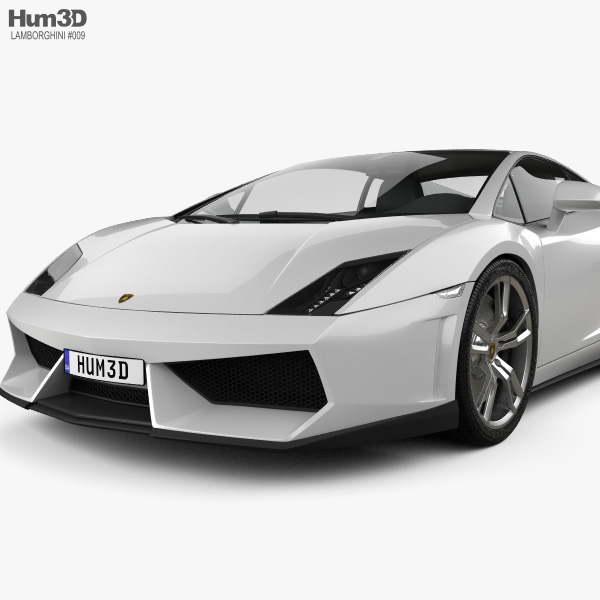ランボルギーニ ガヤルド LP 560-4 2014 3Dモデル - ダウンロード