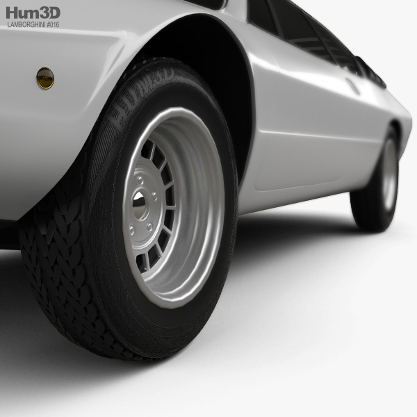 Lamborghini Urraco P300 1979 Modelo 3D - Baixar Sports car no