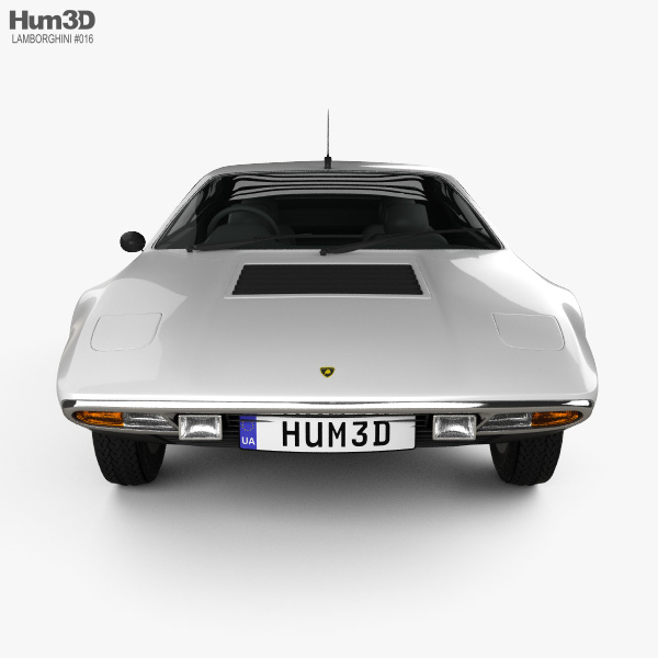 Lamborghini Urraco P300 1979 Modelo 3D - Baixar Sports car no