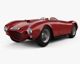 ランチア D24 ピニンファリーナ スパイダー スポーツ 1953 3Dモデル