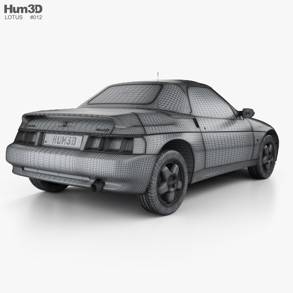 ロータス エラン S2 1995 3Dモデル - ダウンロード Sports car オン