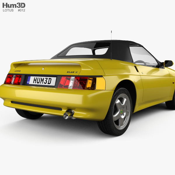 ロータス エラン S2 1995 3Dモデル - ダウンロード Sports car オン