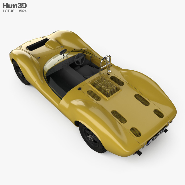 Lotus 30 1964 3D model - Download Sports car on 3DModels.org
