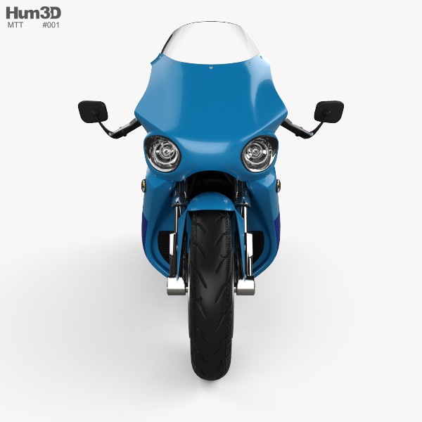 MTT Y2K 2000 3D model Download Motorcycle on — free download
