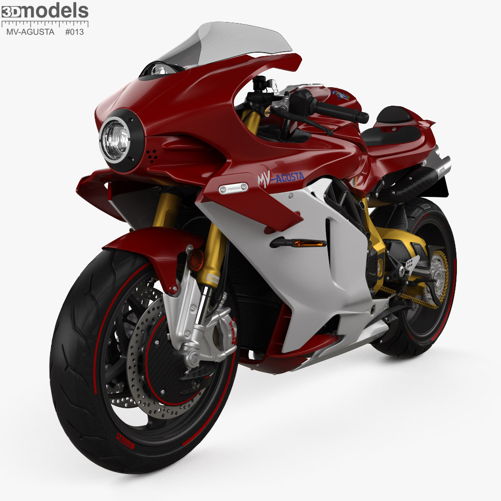 MV アグスタ スーパーヴェローチェ 1000 セリエ オロ 2025 3Dモデル