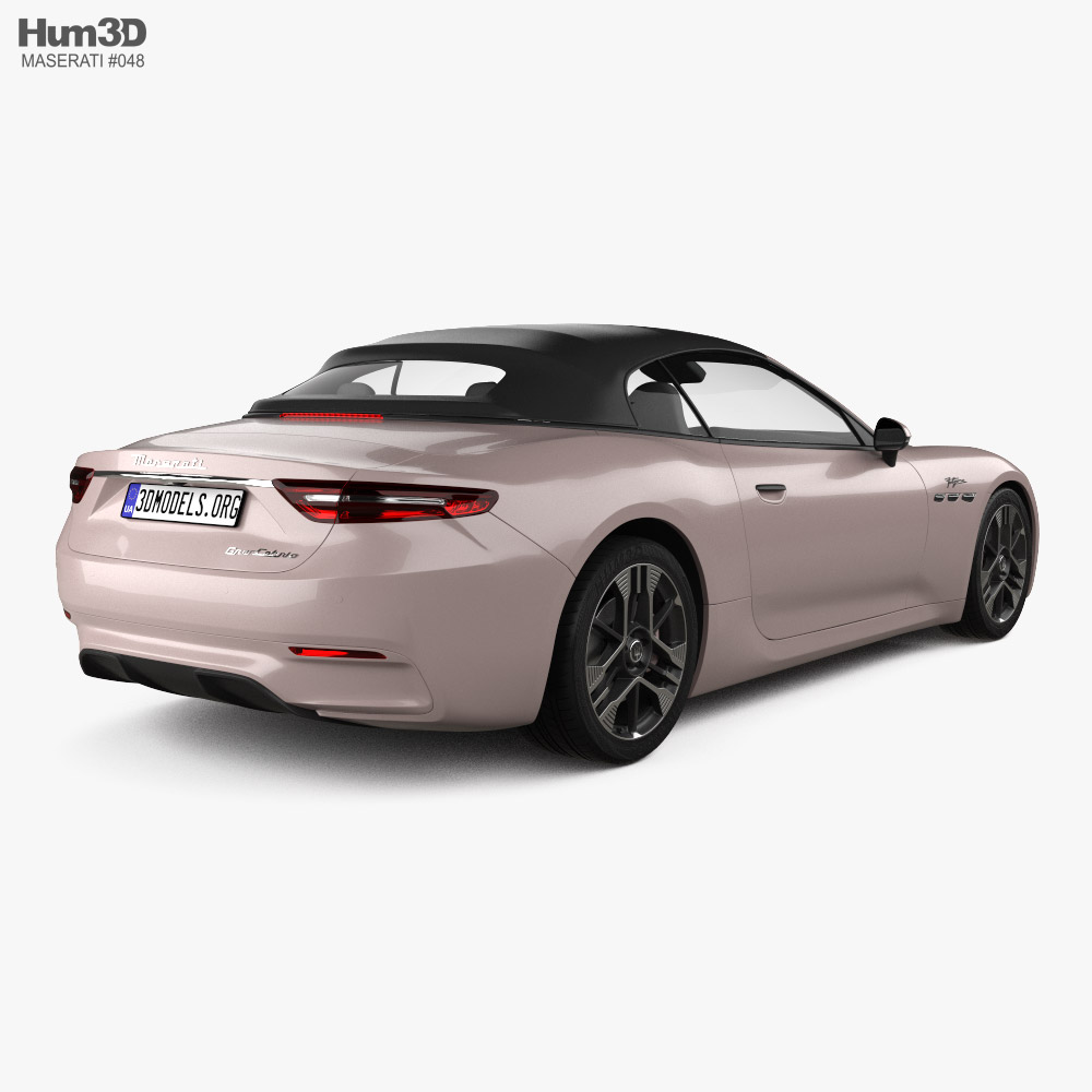 マセラティ グランカブリオ 2025 3Dモデル - ダウンロード Sports car
