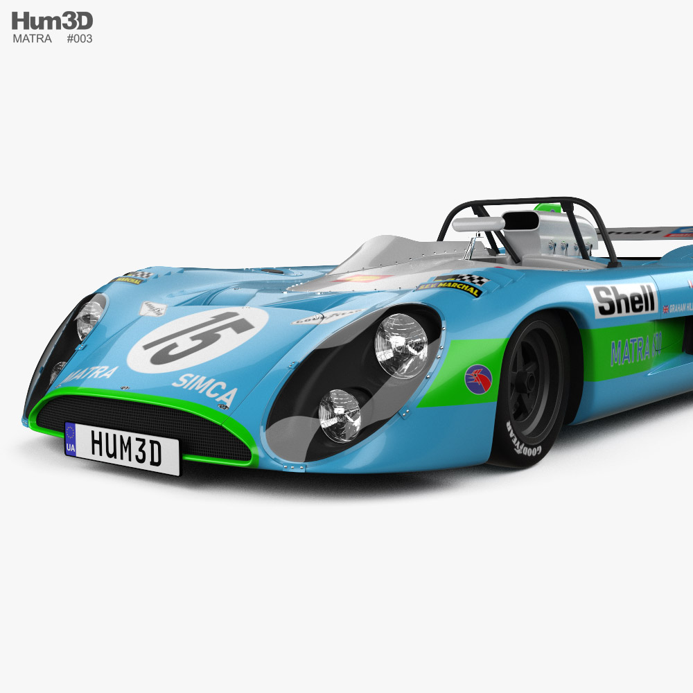 絶版レア☆ 1/87 スパーク マトラ シムカ MS670 B Winner LM優勝 1973