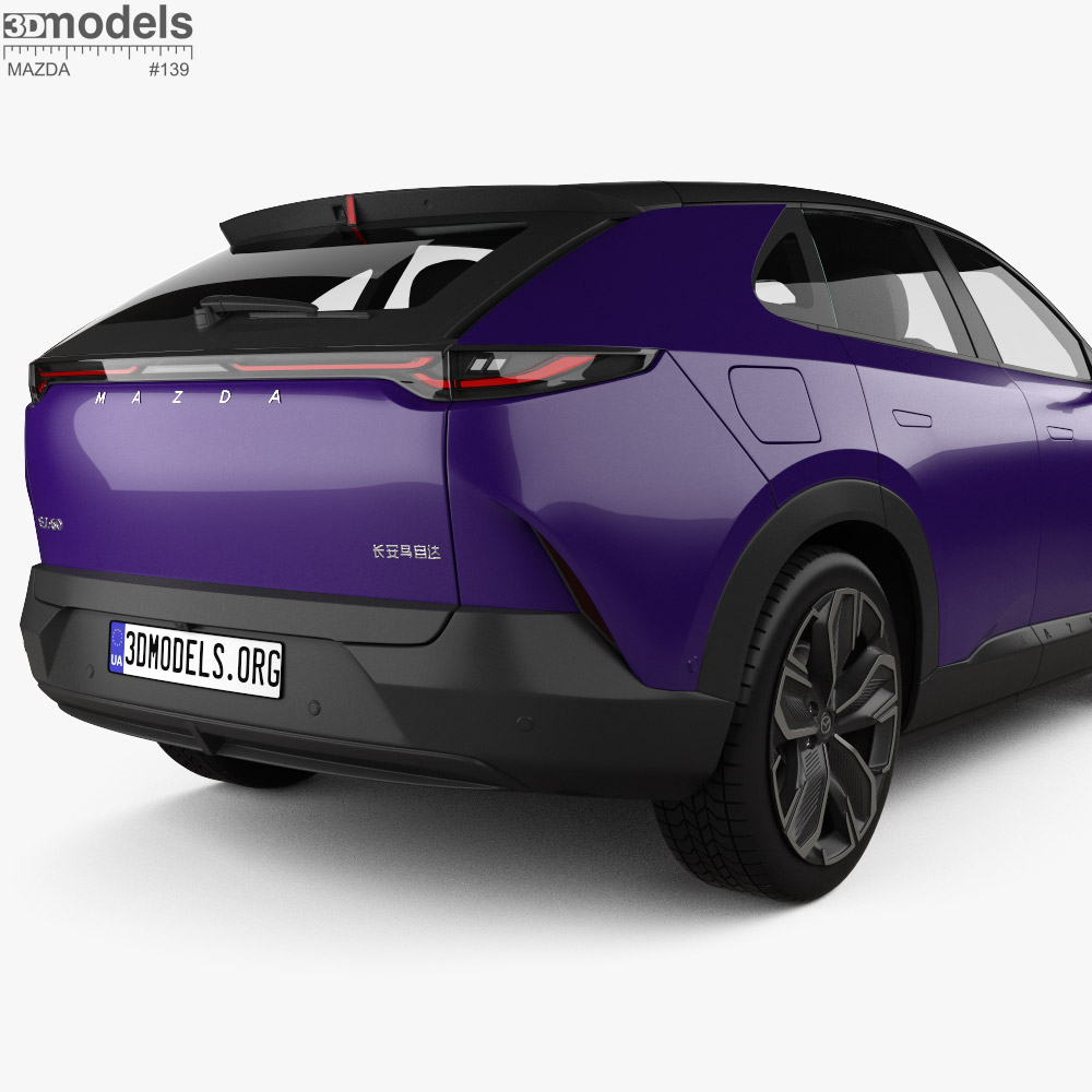 Mazda EZ-60 2025 3D model - Download Crossover SUV on 3DModels.org