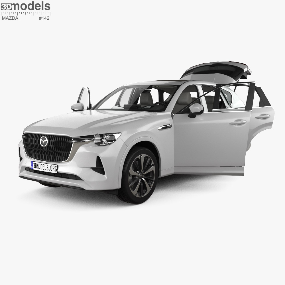 Mazda CX-60 Takumi with HQ interior 2022 3D model - Download