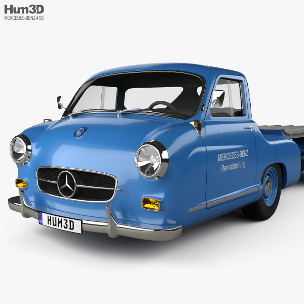 メルセデス・ベンツ ブルーワンダー レーシングトランスポーター 1954