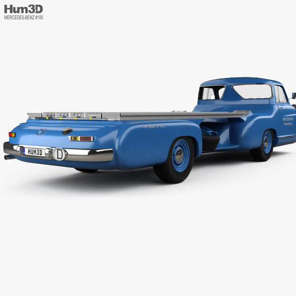 メルセデス・ベンツ ブルーワンダー レーシングトランスポーター 1954
