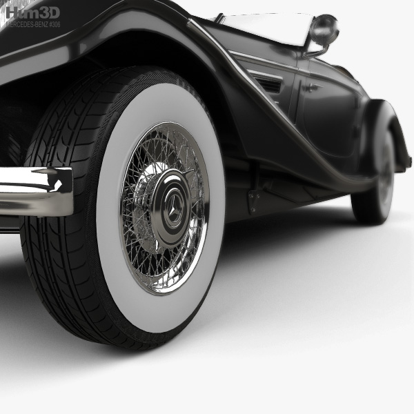 メルセデス・ベンツ 540K 1936 3Dモデル - ダウンロード Sports car
