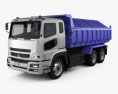 Mitsubishi Fuso Super Great ダンプトラック 3アクスル 2015 3Dモデル