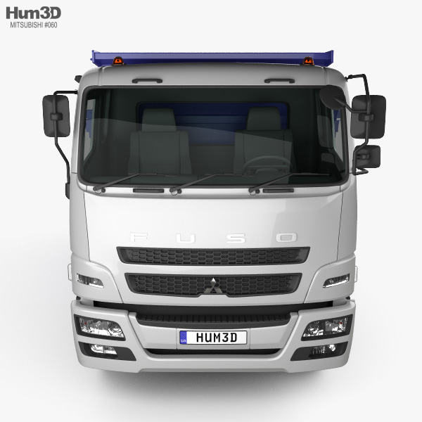 Mitsubishi Fuso Super Great ダンプトラック 3アクスル 2015 3Dモデル