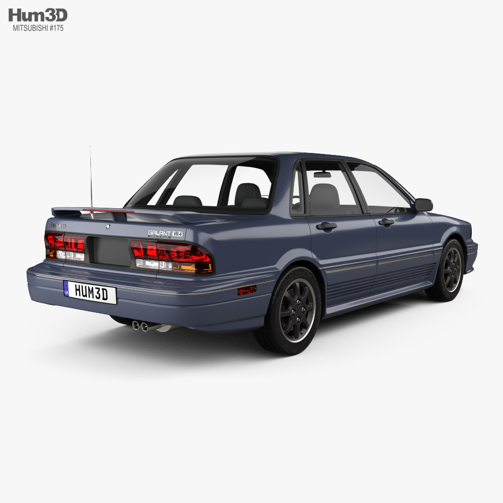 Mitsubishi Galant VR-4 2000 Modelo 3D - Baixar Sedan no 3DModels.org