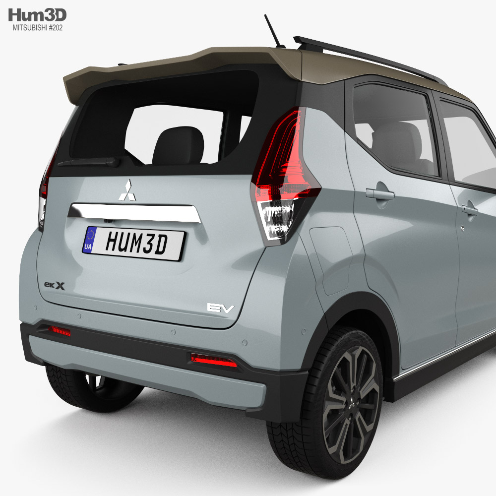 三菱 eK X EV 2025 3Dモデル - ダウンロード Hatchback オン 3DModels.org
