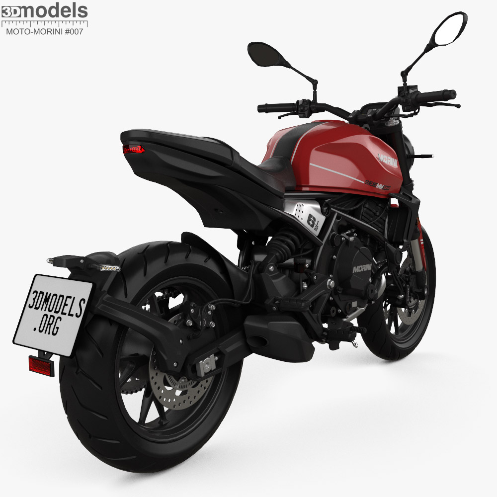Moto Morini Seiemmezzo STR 2025 3D model - Download Motorcycle on ...